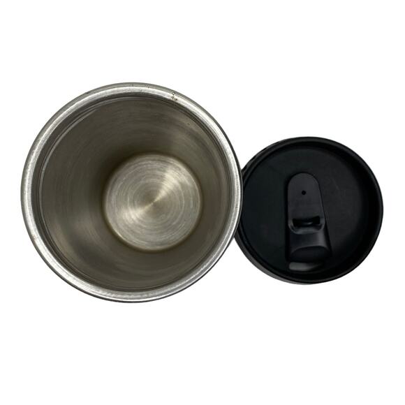 Camera Lens Mug Coffee Tea Stainless Steel Travel Cup Thermos Flask Sipping Lid - Picture 5 of 6